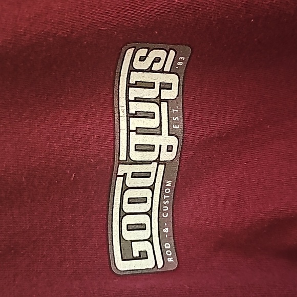 GOODGUYS ROD & CUSTOM Men's Red, Long sleeve T-Shirt 2XL - Picture 3 of 3